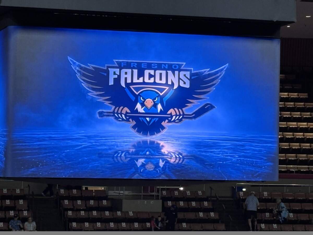 The new scoreboard was unveiled at Selland Arena on Tuesday, Sept. 1, 2026.