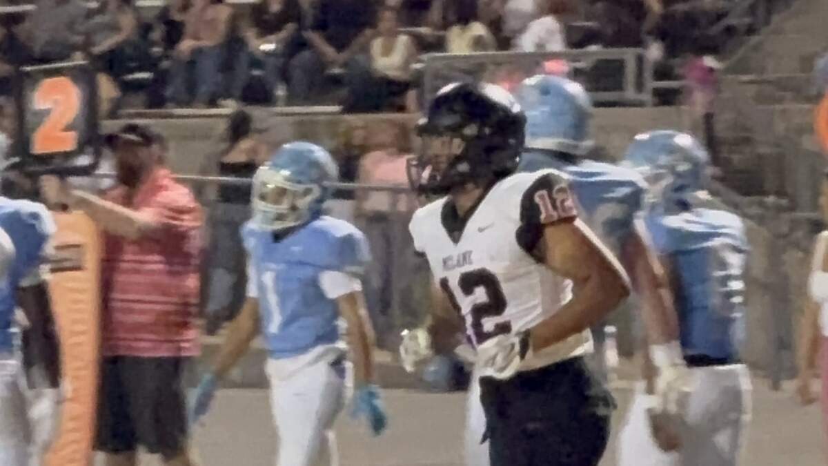 McLane’s Brian Roque against Bullard on Thursday, Sept. 3, 2026. McLane’s Brian Roque against Bullard on Thursday, Sept. 3, 2026.