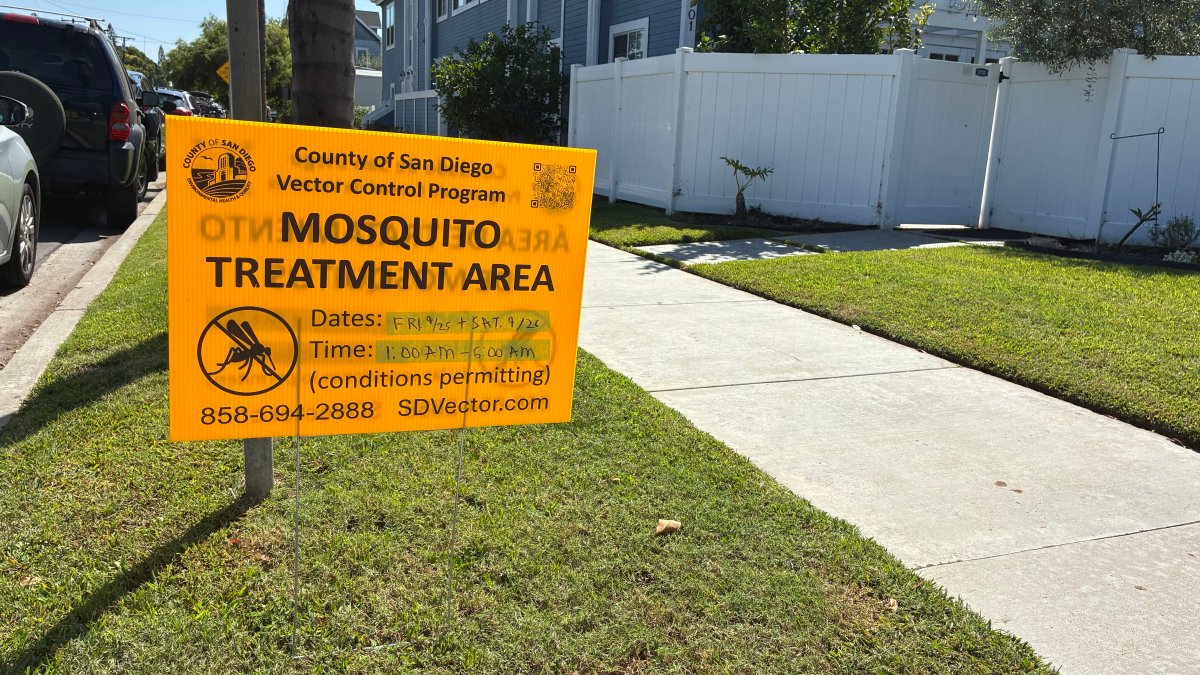 Coronado named a hot spot for mosquitos as County prepares for pesticide spray – NBC 7 San Diego