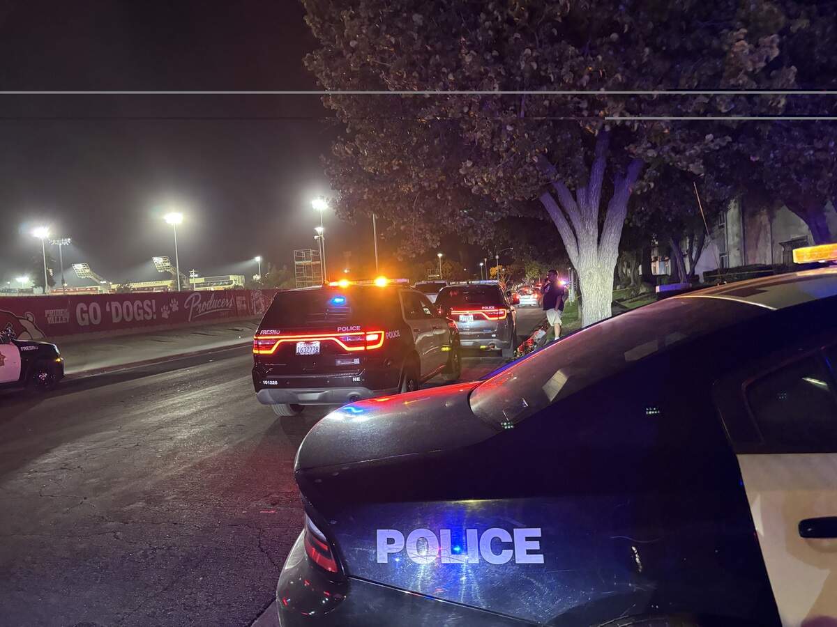 Officers investigating a shooting at Bulldog Lane and Ninth Street, where a man was wounded on Saturday, Sept. 12, 2026.
