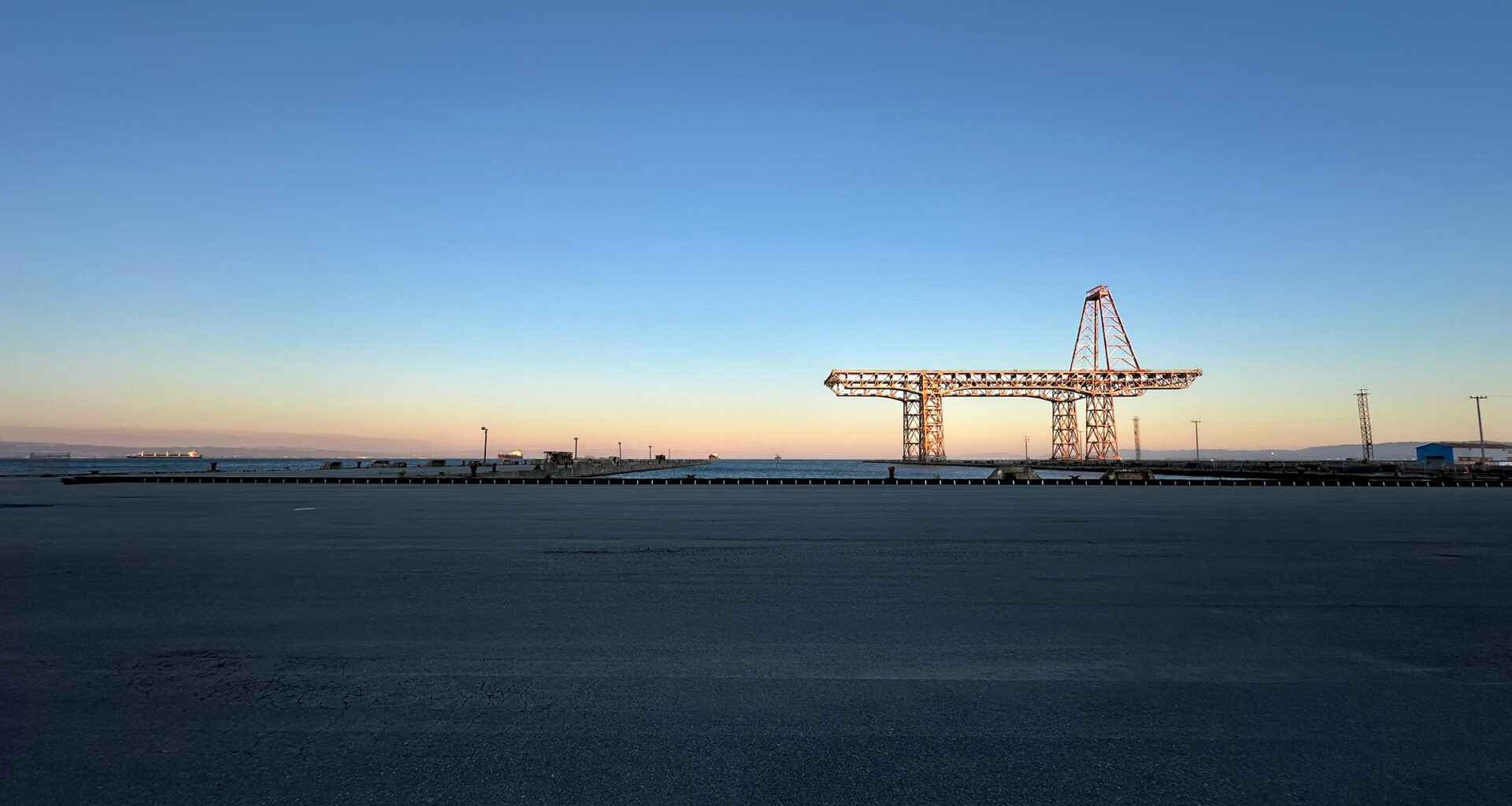 How the Hunters Point shipyard crane became a colossal art installation