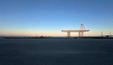 How the Hunters Point shipyard crane became a colossal art installation