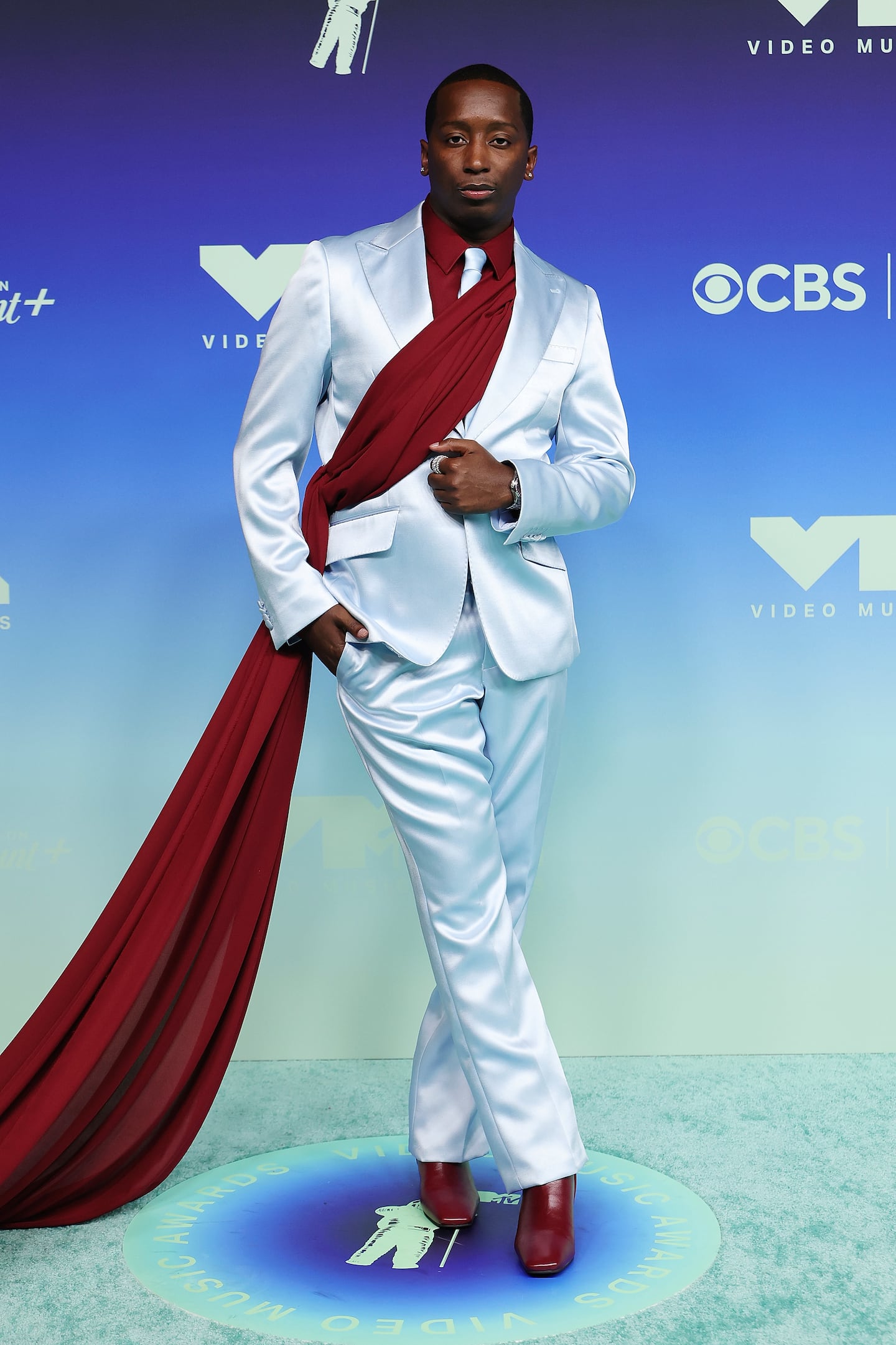 Markell Washington attended the MTV Video Music Awards at the Peacock Theater in Los Angeles on Sept. 27.