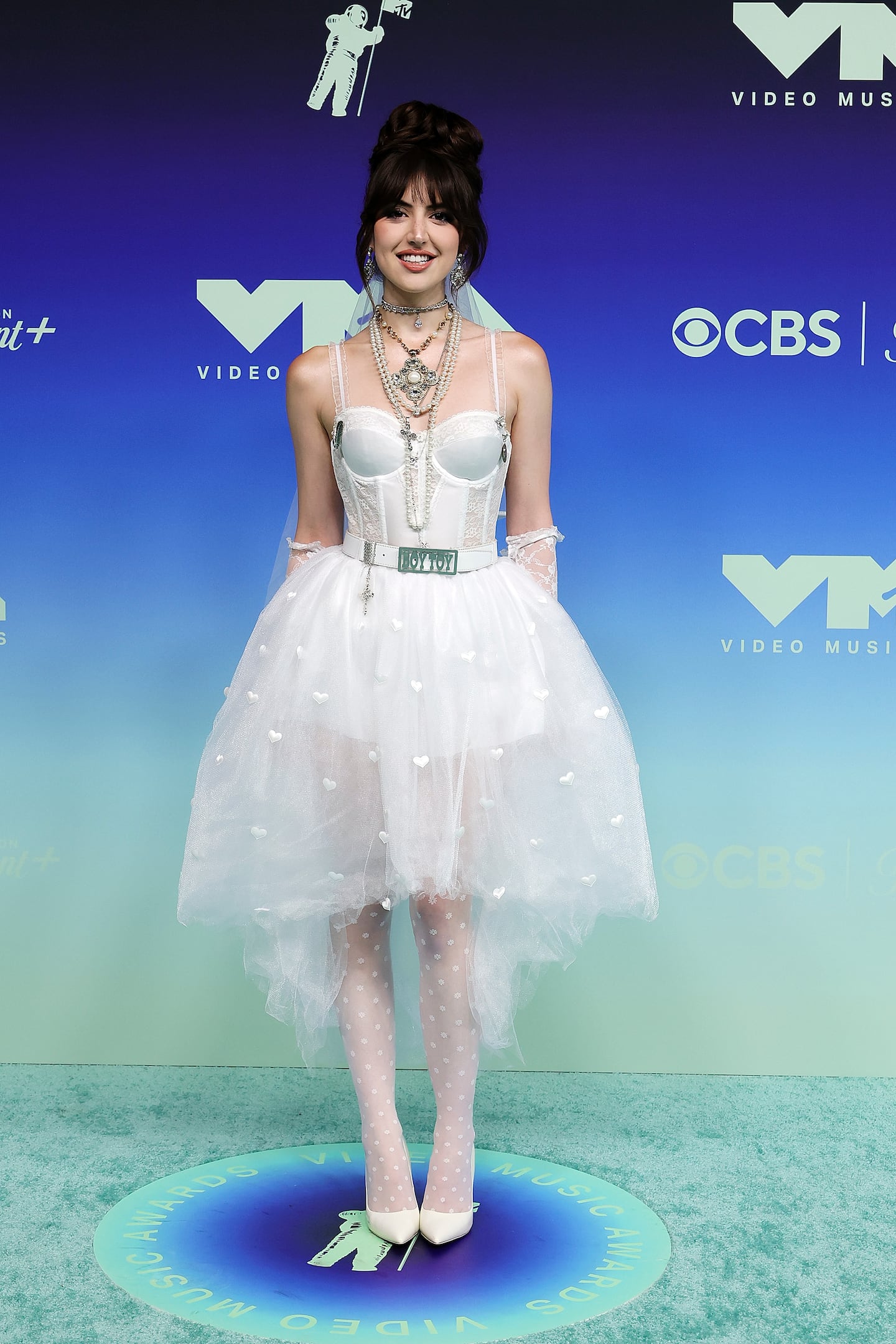 Sophie Silva attended the MTV Video Music Awards at the Peacock Theater in Los Angeles on Sept. 27.