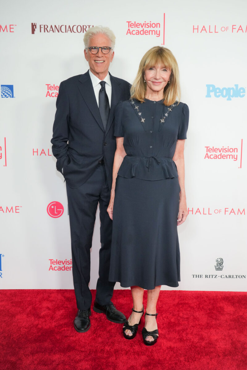 Hall of Fame honoree Ted Danson, left, and Mary Steenburgen attends the 28th Television Academy Hall of Fame on Thursday, Aug. 13, 2026 at the JW Marriott L.A. LIVE in Los Angeles.