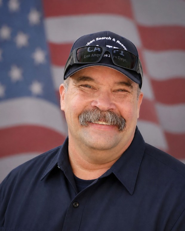 Retired L.A. City Fire Department firefighter Bubba Willis, 60, spent two weeks at 9/11 'Ground Zero' roughly from Sept. 12 through Sept. 26, 2001. He spent most of this time recovering bodies buried near where the South Tower of the World Trade Center collapsed, also known as 'The Pile.' (Photo Courtesy, Bubba Willis)