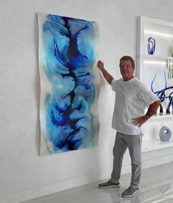 Florida and San Diego artist Doug Merskin is the featured artist for the 2026 La Jolla Art & Wine Festival. (Provided by Doug Merskin)