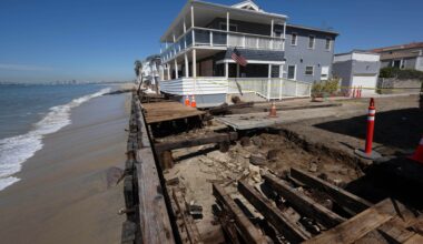 Long Beach’s cleanup, repair efforts continue along Peninsula after Hurricane Marie impacts – Press Telegram