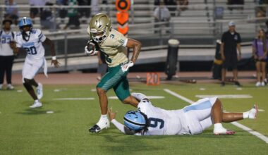 Long Beach Poly football’s slow start dooms them in loss to Carson – Press Telegram