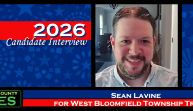 2026 Candidate Interview: Sean Lavine for West Bloomfield Township Trustee