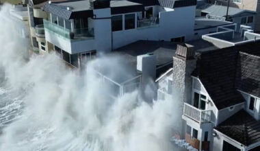 Long Beach Homes Evacuated as High Surf Threatens Coast