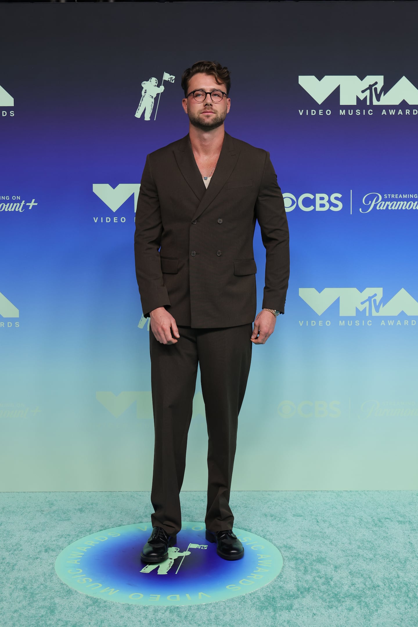 Harry Jowsey attended the MTV Video Music Awards at the Peacock Theater in Los Angeles on Sept. 27.