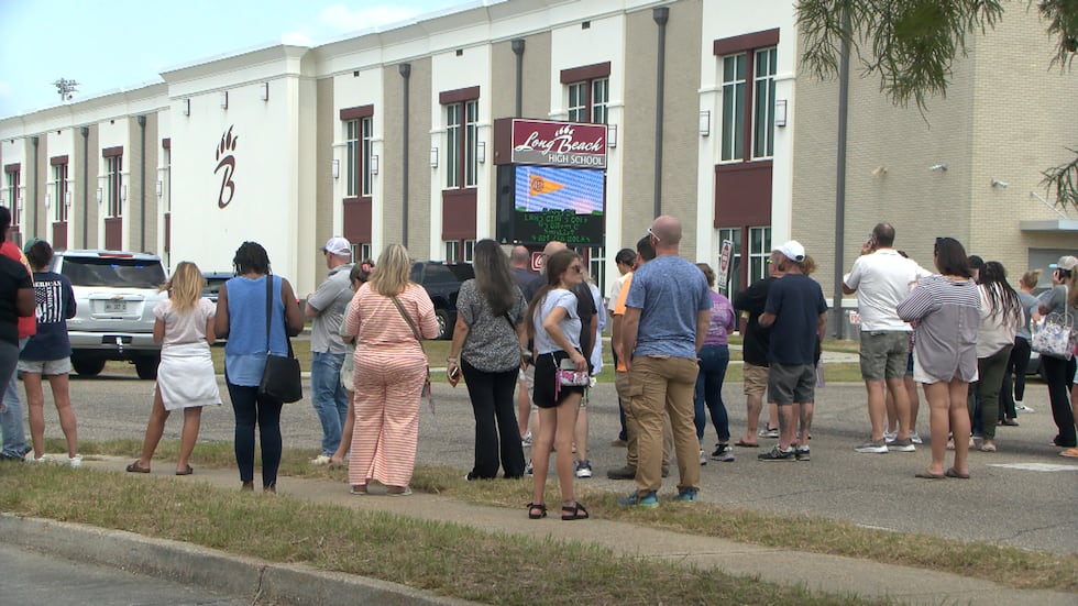 As students called or texted, parents started showing up to check on their children.