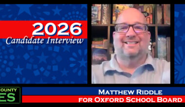 2026 Candidate Interview: Matthew Riddle for Oxford School Board