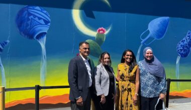 Mayoral candidate Nithya Raman makes her pitch to Muslim voters at the Islamic Center of Southern California – Annenberg Media