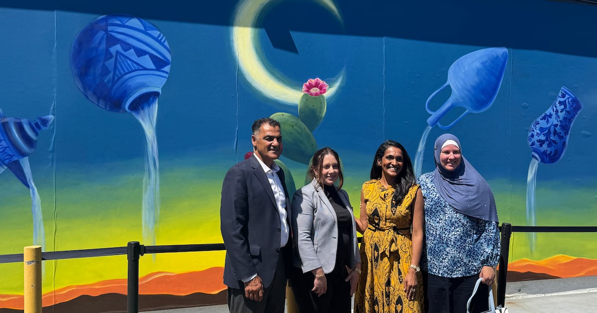 Mayoral candidate Nithya Raman makes her pitch to Muslim voters at the Islamic Center of Southern California – Annenberg Media