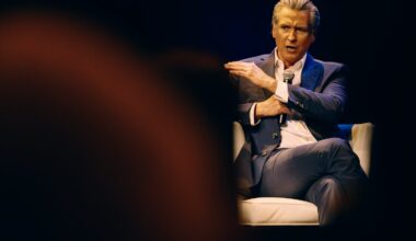 Governor Gavin Newsom of California.