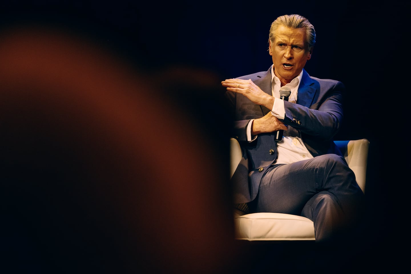 Governor Gavin Newsom of California.