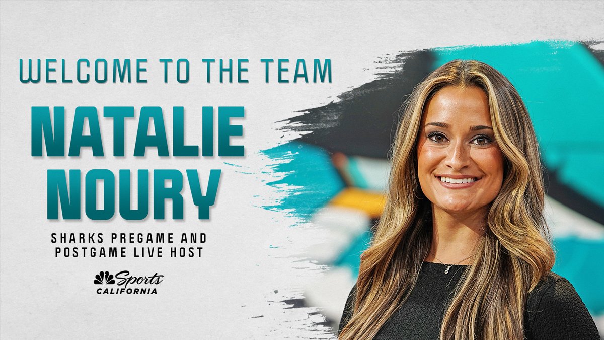 NBC Sports California names Natalie Noury host for San Jose Sharks gameday shows – NBC Sports Bay Area & California