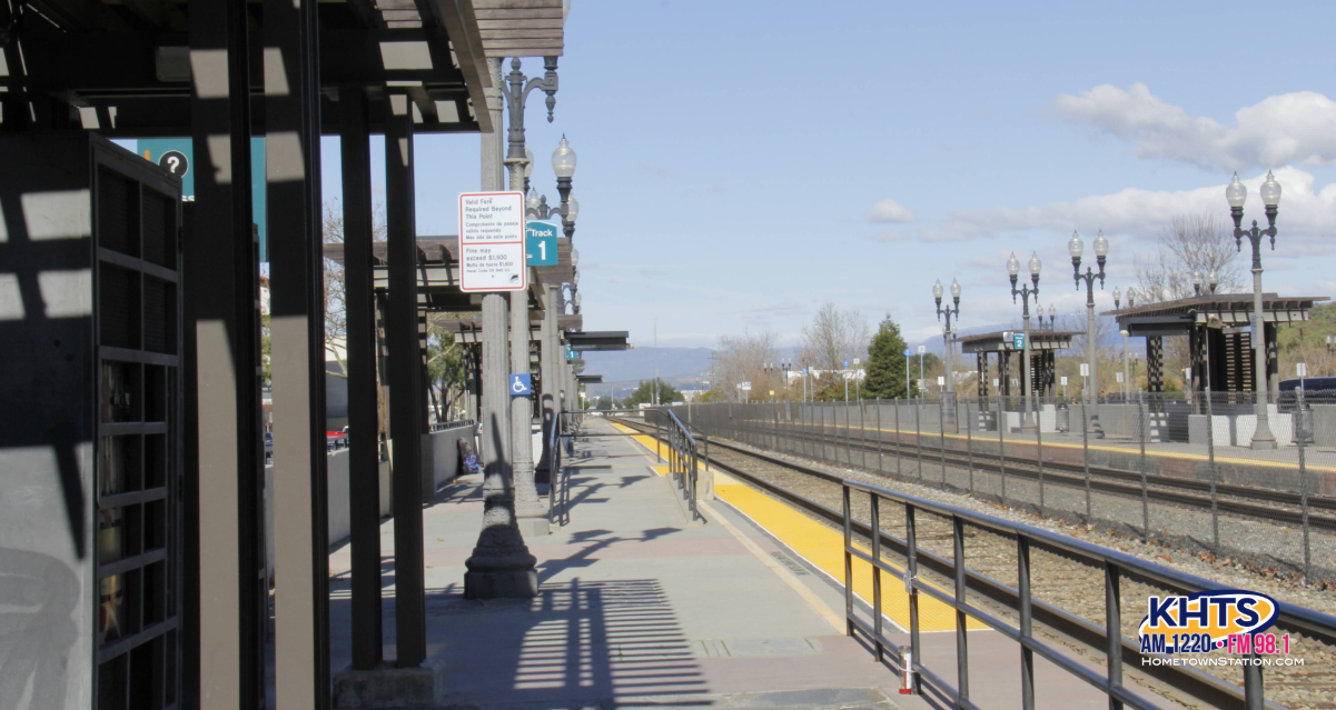 Newhall Metrolink Tracks 020924