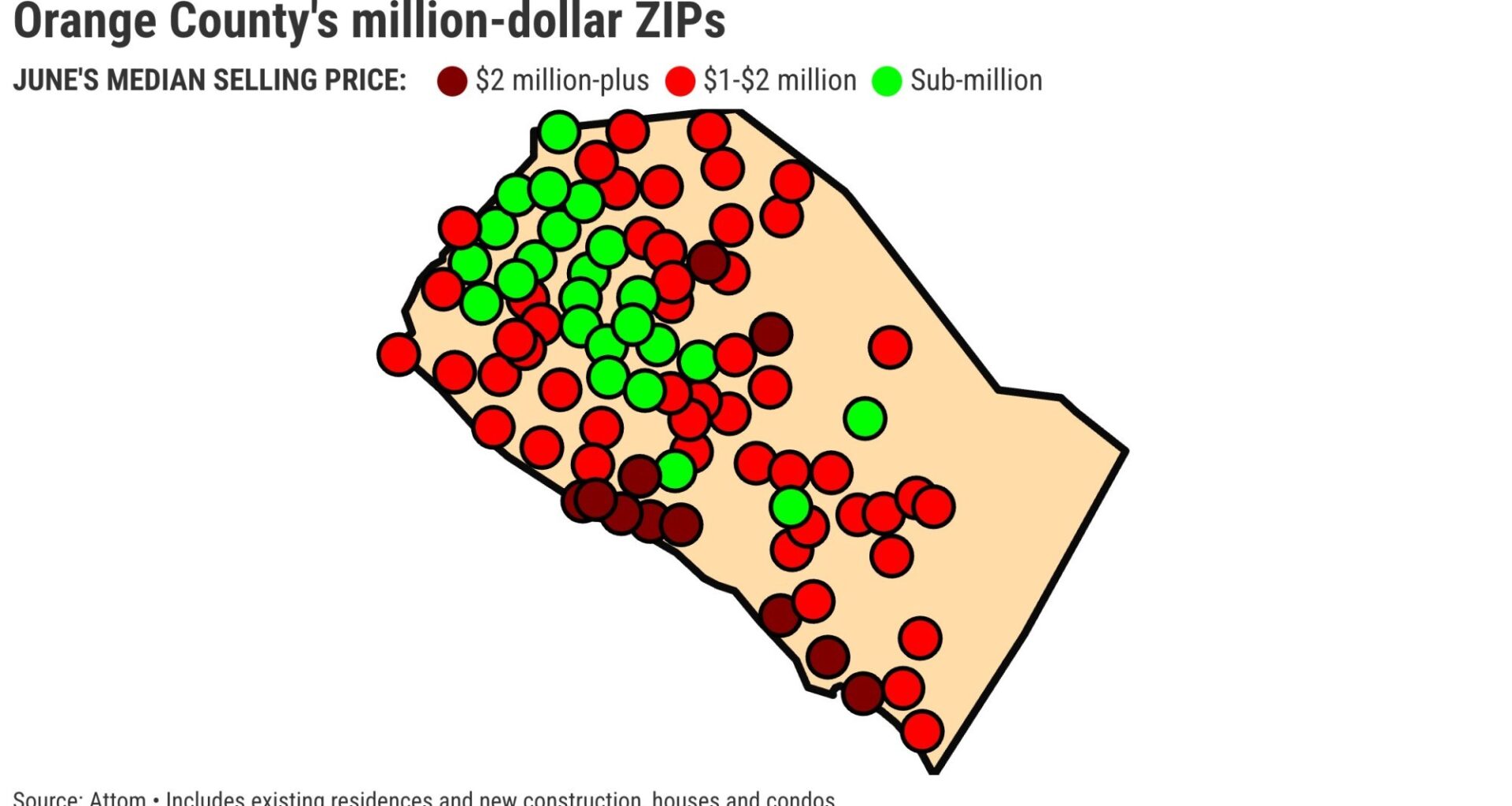 OC had 55 million-dollar ZIPs in June. Was yours included? – Orange County Register
