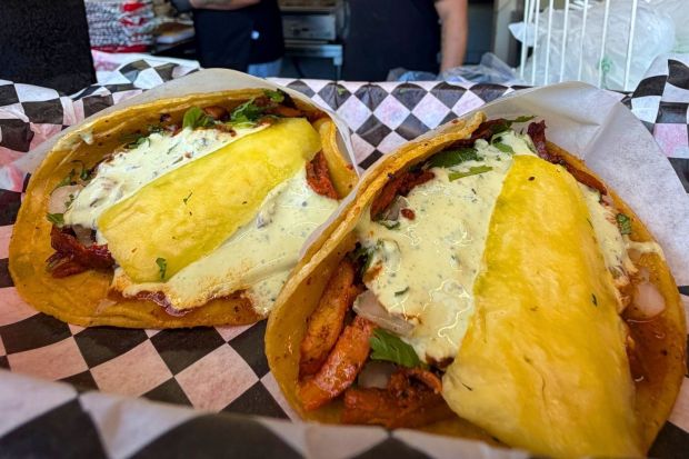 Tacos Al Pastor, Taqueria Frontera in Cypress Park. (Benjamin Royer, SCNG)
