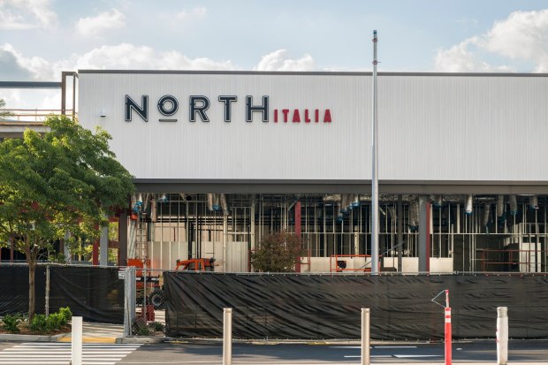 North Italia restaurant at the Brea Mall in Brea in 2025. It opened in April 2026. (Photo by Leonard Ortiz, Orange County Register/SCNG)