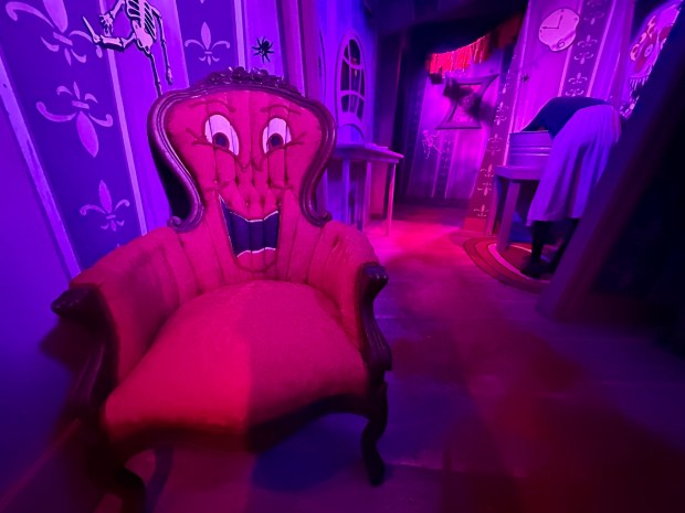 The Inked haunted maze during Knott's Scary Farm at Knott's Berry Farm. (Photo by Brady MacDonald, Orange County Register/SCNG)