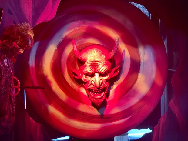 The Inked haunted maze during Knott's Scary Farm at Knott's Berry Farm. (Photo by Brady MacDonald, Orange County Register/SCNG)