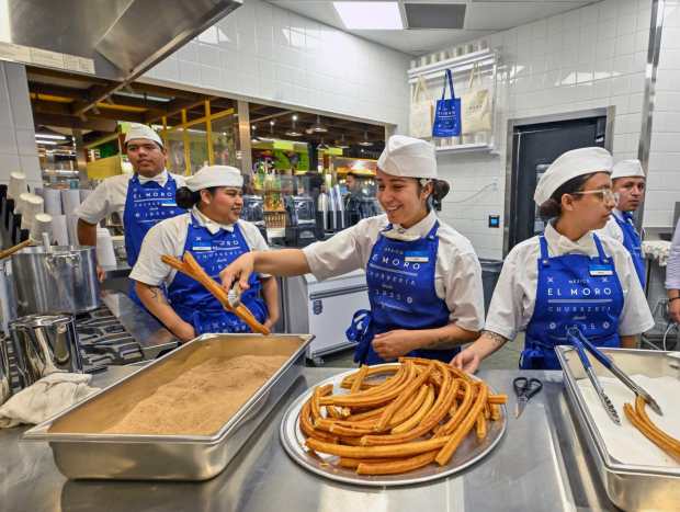 El Moro Churreria inside Mercado González in Costa Mesa, CA, on Tuesday, November 14, 2023. (Photo by Jeff Gritchen, Orange County Register/SCNG)