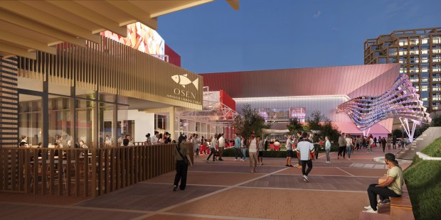 Rendering of Osen and OCVibe. (Image courtesy of OCVibe)