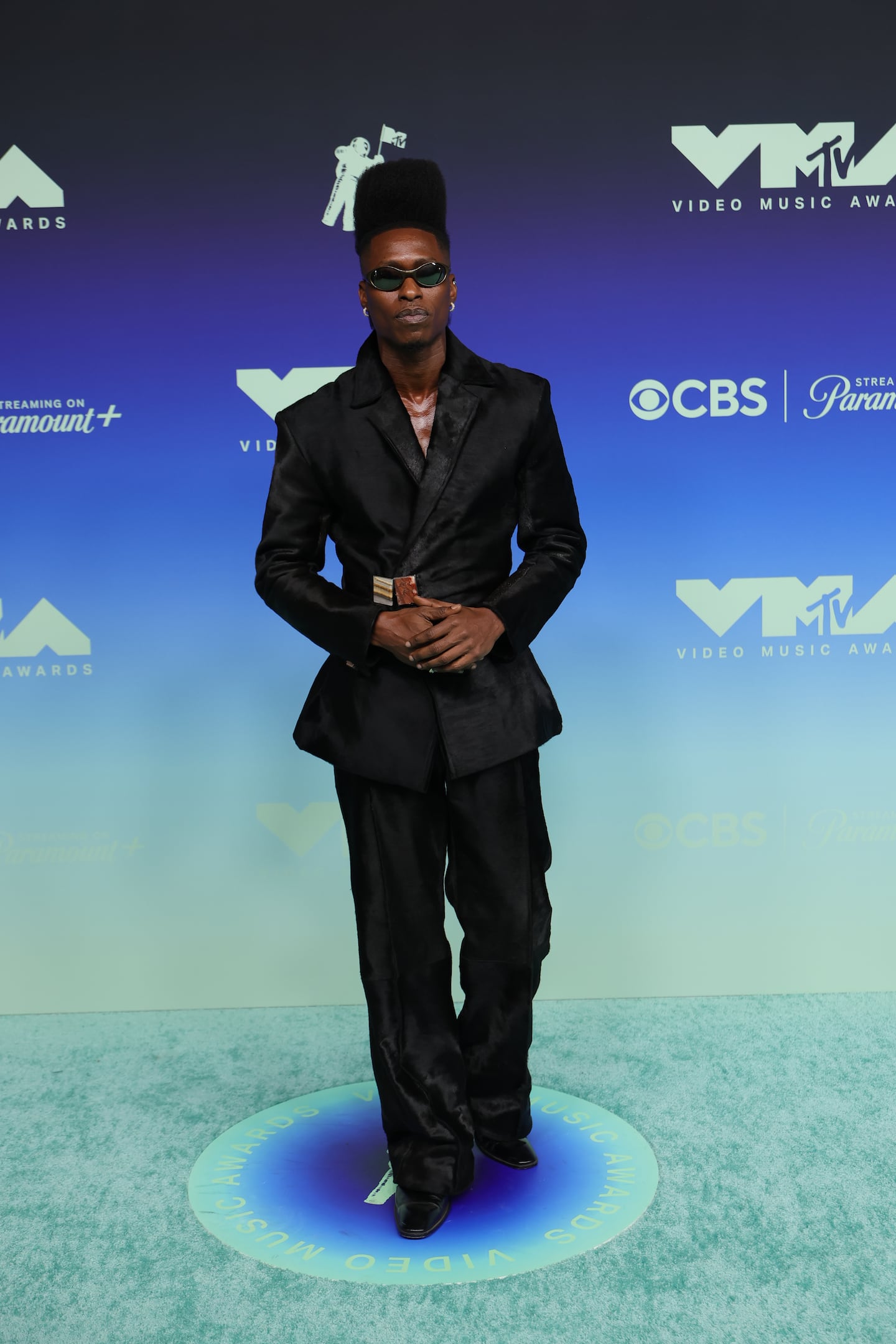 Lucky Daye attended the MTV Video Music Awards at the Peacock Theater in Los Angeles on Sept. 27.