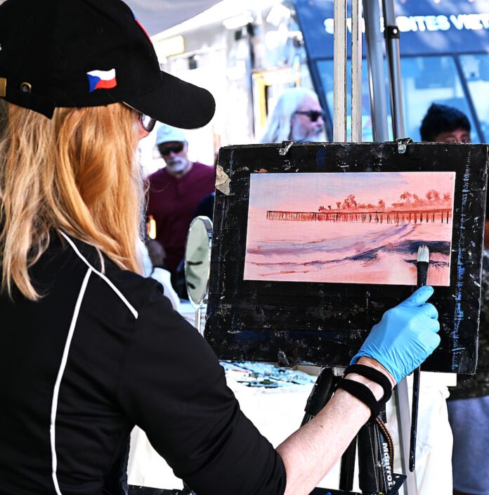 live painting