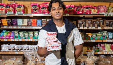 This Cal student stepped away from school to build his protein bar business