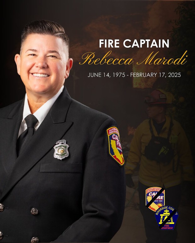 Capt. Rebecca Marodi (Photo courtesy of Cal Fire)