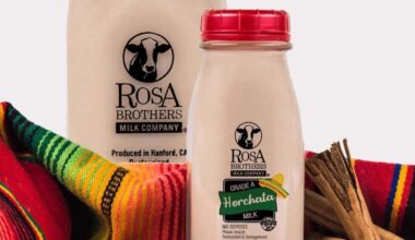 Rosa Brothers horchata milk at Central Valley Costcos
