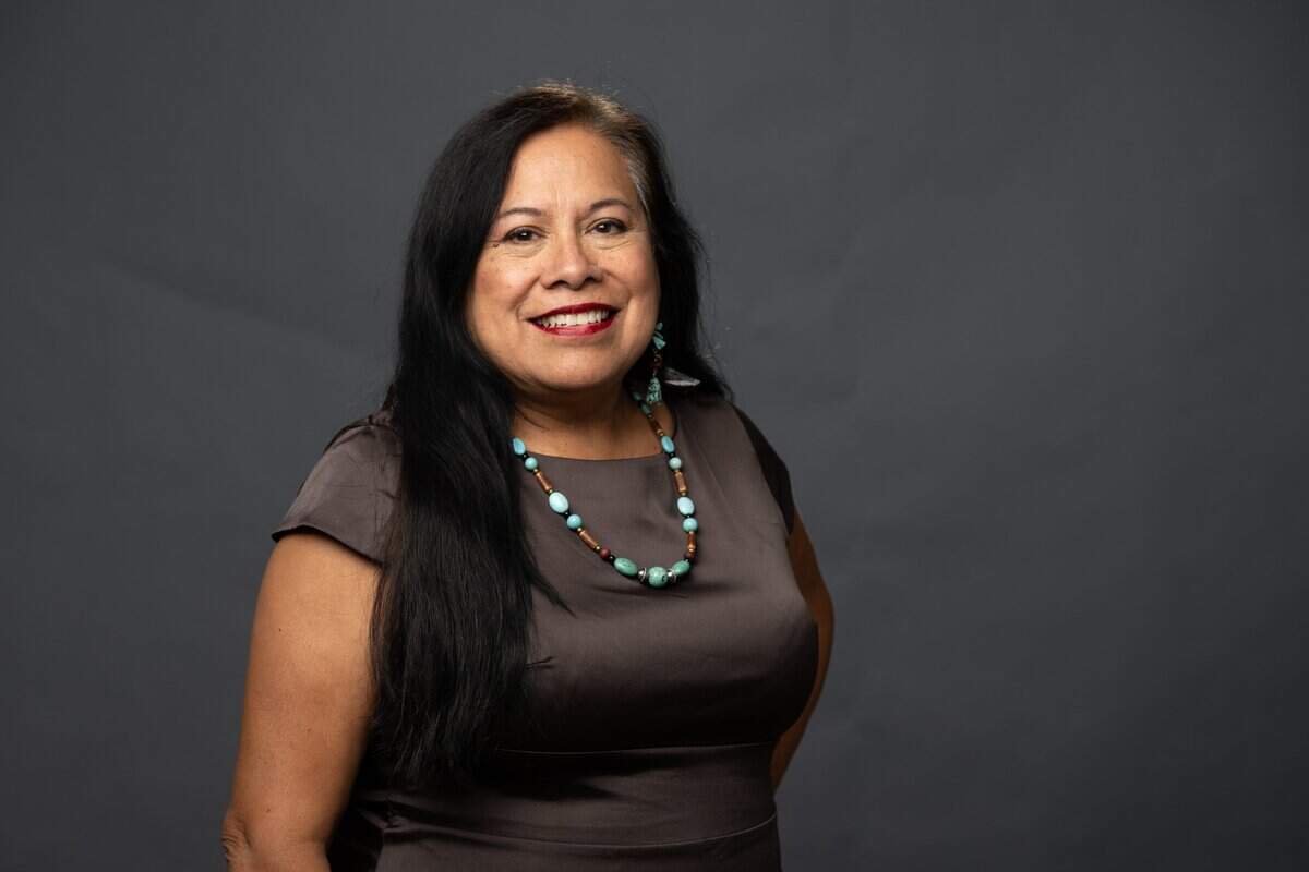 Changemaker Ramona Landeros, farmworker advocate and CEO of the Benito Juarez Association, poses for a portrait on Friday, July 10, 2026 in Sacramento.