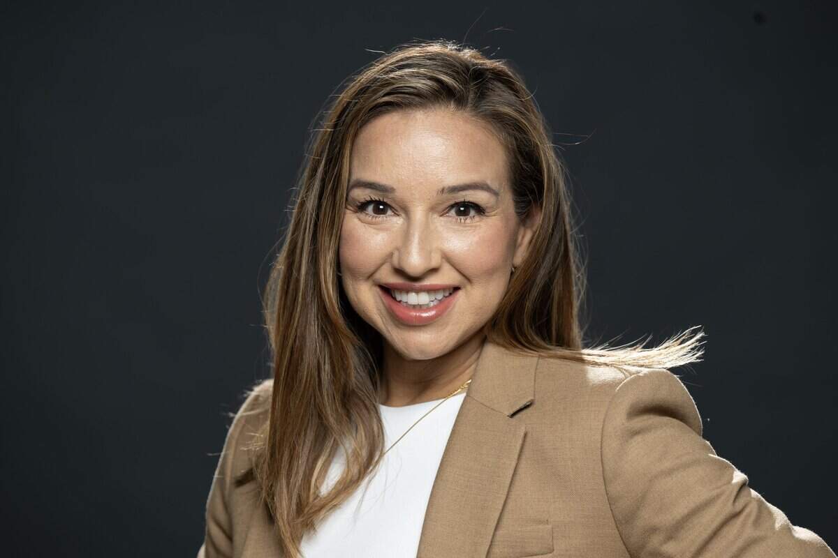 Lilly Cortes-Wyatt — a prominent multicultural communications expert, public relations executive and former broadcast journalist — poses for a portrait after being recognized as one of this year's Change Makers on Saturday, July 25, 2026.