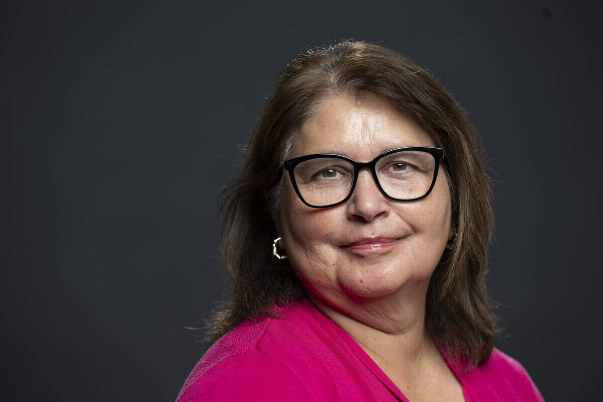 Angie Balderas, general manager at Entravision, poses for a portrait after being recognized as one of this year’s Change Makers in Sacramento on Thursday, Aug. 20, 2026.