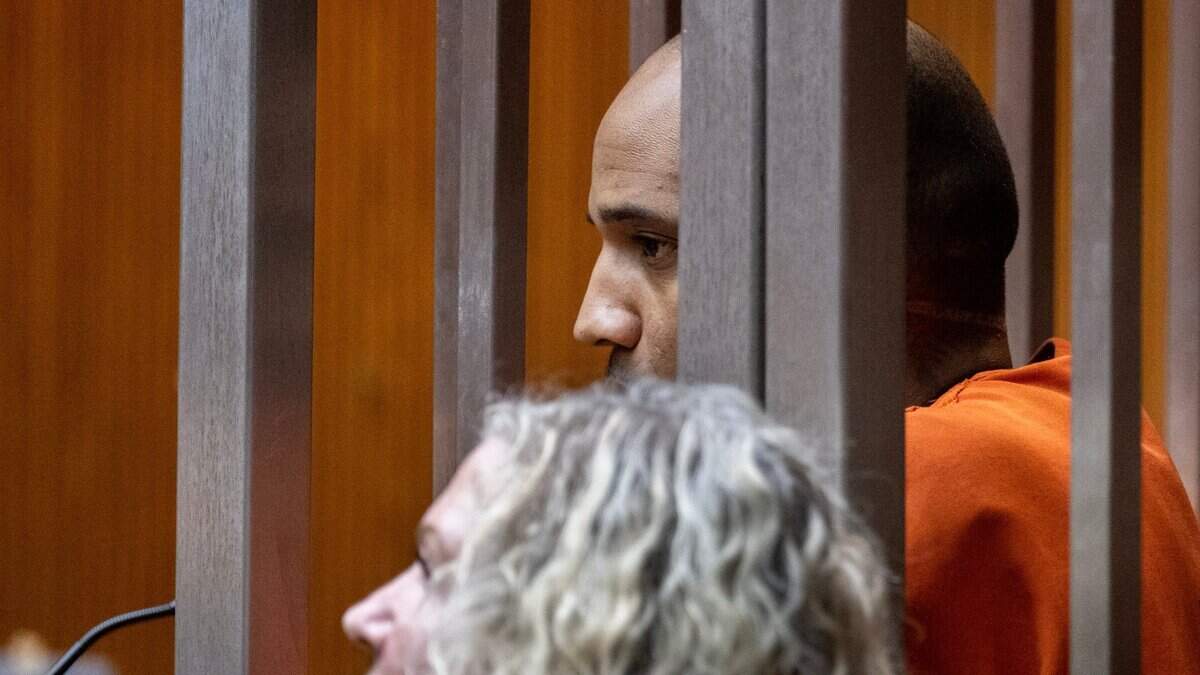 Cameron Garcia is arraigned on Feb. 14, 2023, in Sacramento Superior Court. A jury in July convicted Garcia on five counts of gross vehicular manslaughter while intoxicated in the deaths of passengers in a vehicle that crashed into tree on Highway 160 near the Freeport Bridge on Feb. 9, 2023, and he has been sentenced to 188 years to life in prison.