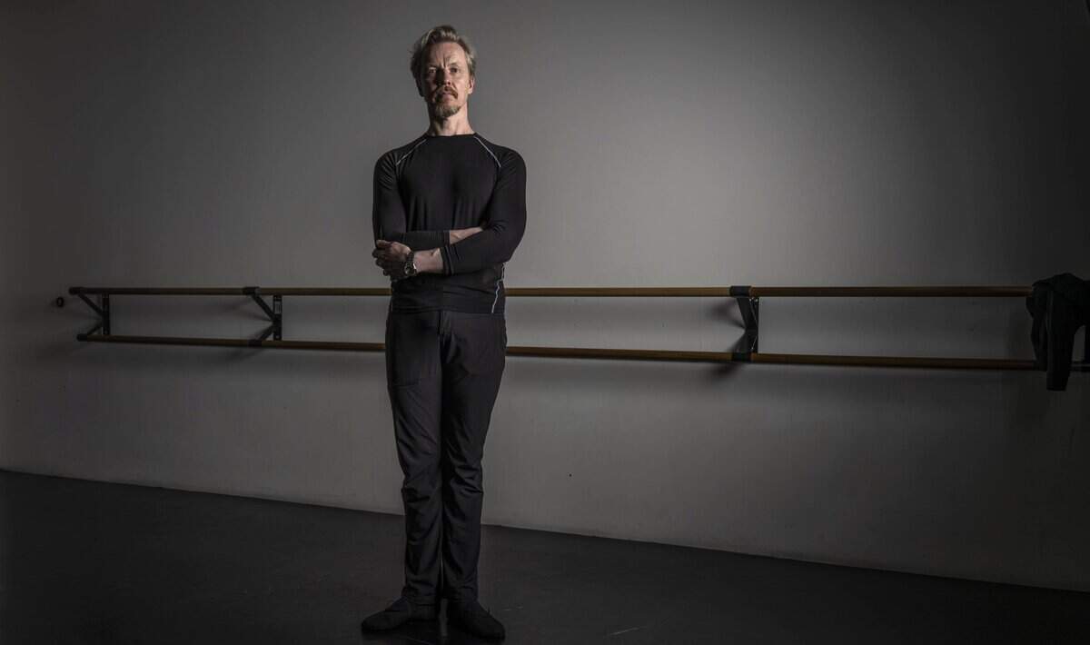 New Sacramento Ballet Artistic Director Tiit Helimets at Clara Studios on Wednesday.