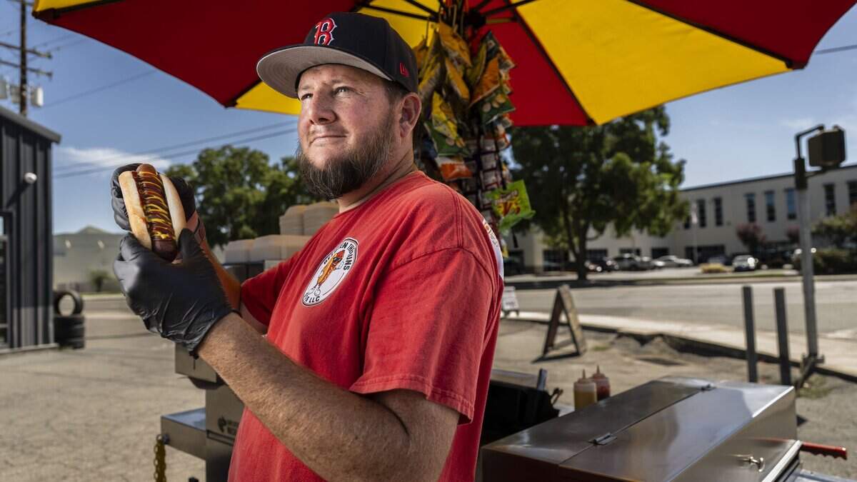 He quit his Caltrans job to run a Sacramento hot dog stand