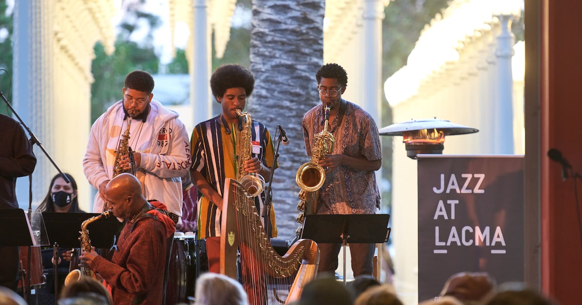 Skip the party, LACMA’s got live jazz