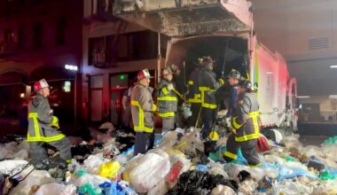 Man Rescued After Getting Trapped In Recology Garbage Truck In SF's Tenderloin