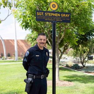 Sgt. Stephen Gray, August Employee of the Month Sgt. Stephen Gray, August Employee of the Month