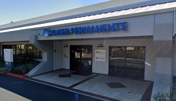 Kaiser Permanente medical offices at 200 East Hacienda Avenue in Campbell within Vasona Technology Park, seen in August 2022. (Google Maps)