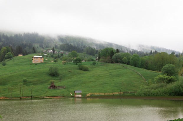 Cookbook author Anna Voloshyna and photographer Jason Perry visited the Carpathian Mountains in western Ukraine while researching and collecting recipes that highlight Ukrainian cuisine. (Courtesy of Jason Perry)