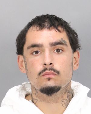Marcelino Castro, 28, of San Jose, was arrested Sept. 19, 2026 in connection with two homicides discovered three miles apart along the Guadalupe River, according to San Jose police. (San Jose Police Dept.)