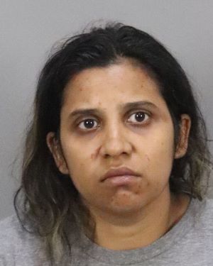 Anila Baby is accused of two counts of murder, with both victims being people Baby already knew. Prosecutors say that on Aug. 28. 2026, she ran over a woman in Milpitas, killing her, and also stabbed and strangled another woman in San Jose. (San Jose Police Dept. photo)