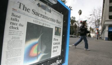 Walters: Sacramento Bee slashes staff as Gov. Newsom weighs state aid for news outlets